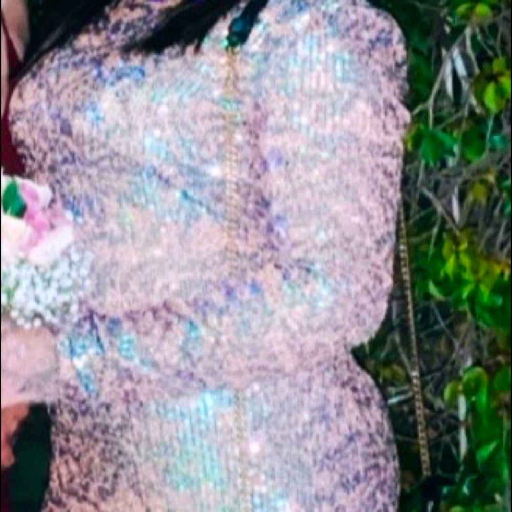 Dress the Population sequin dress size xl  worn only once